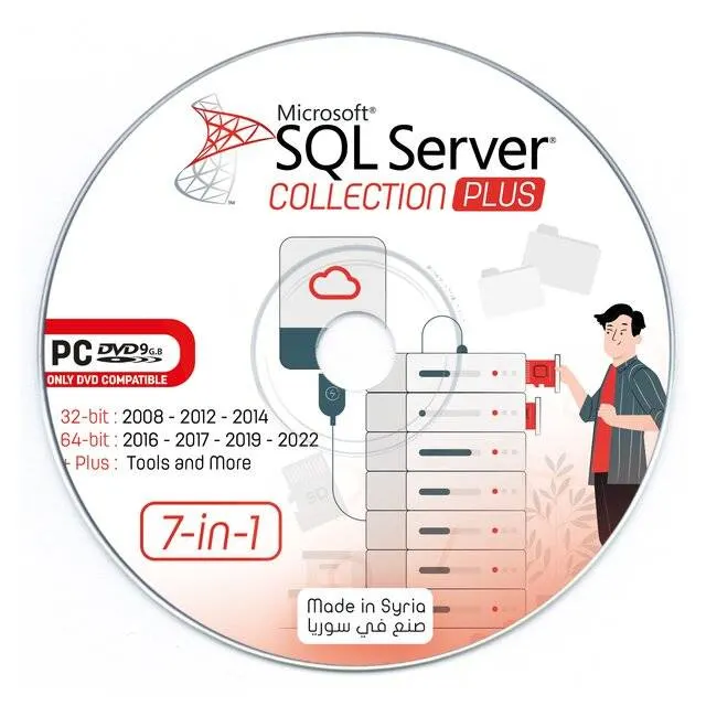 Software SQL Server Collection Plus [7-IN-1] / (1-DVD) view 3