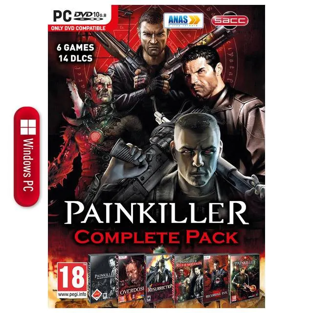 Software Painkiller (Complete Pack) / (1-DVD)