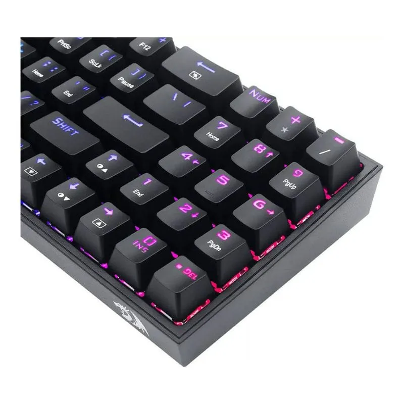 Keyboard Redragon Pollux Pro K628 Wired 75% RGB Gaming Keyboard - Black view 2