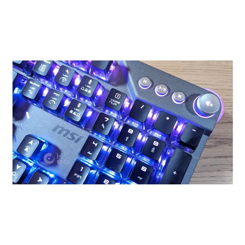 Keyboard MSI VIGOR GK71 SONIC, Mechnical RGB Gaming Keyboard, Blue Switches alternate