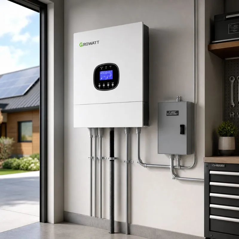 UPS Growatt SPE 3500TL HVE-24G2 3KW Hybrid Solar Inverter 24V with WiFi 4G alternate