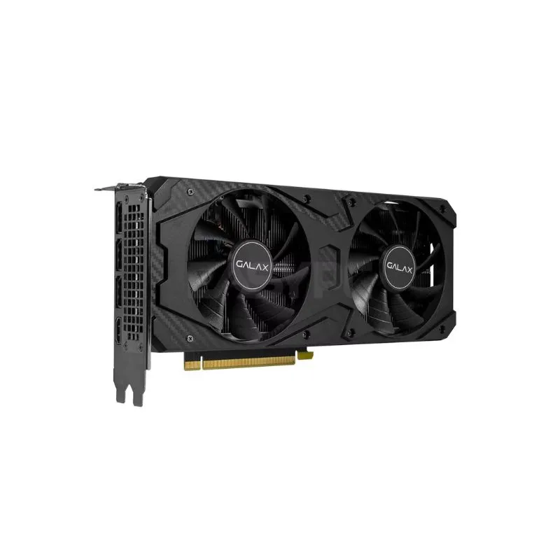 Graphics Card GALAX NVIDIA GeForce RTX 3060 1-Click 12GB GDDR6 OC view 3