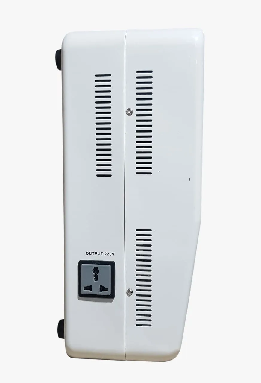 Case GeTX Stabilizer Servo motor Type 7000VA 1Phases Wall Mount Cabinet Input 80v-260v, Output 220v, UK Socket Wall GXZS-M2-1-7 view 3