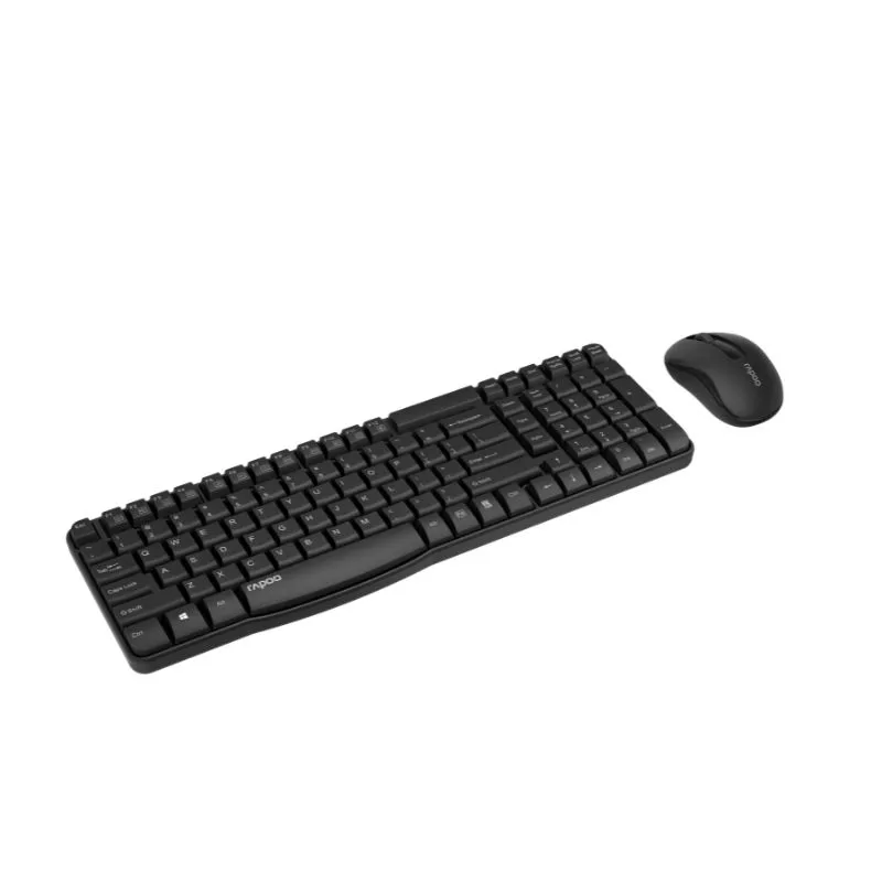 Mouse Rapoo X1800S 2.4GHz Wireless Keyboard and Mouse Combo - Black view 2