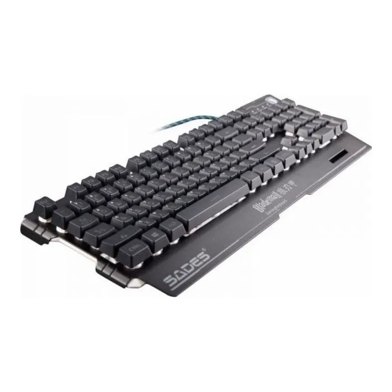 Keyboard SADES KB104S RGB Gaming Keyboard - Black view 4
