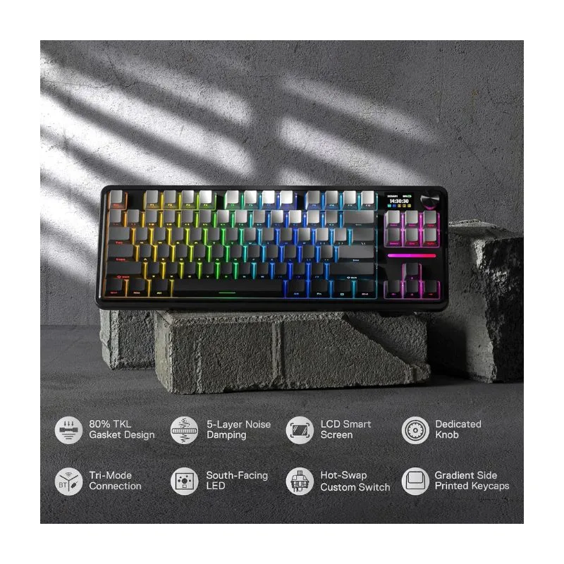 Keyboard Redragon K743SP RGB PRO Wireless Gaming view 2