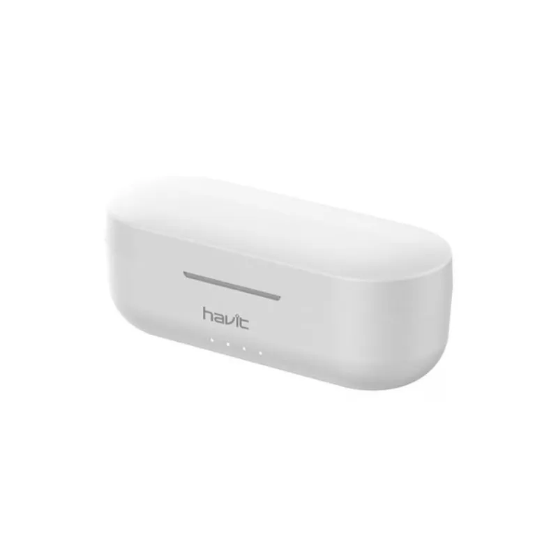 Headset HAVIT I92 Bluetooth Earbuds Microphone, Bilateral call Touch Screen - White view 3