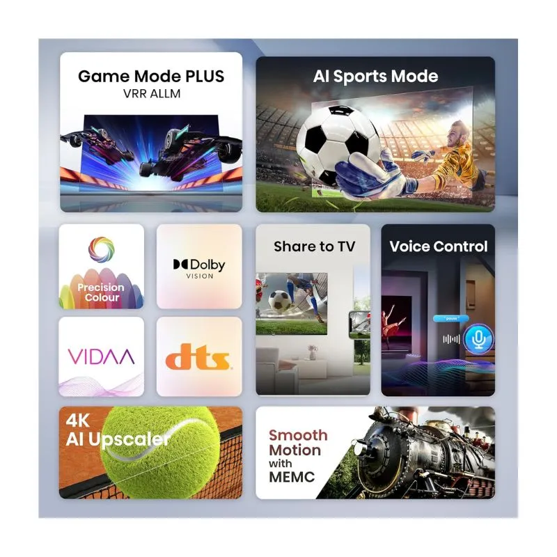 Monitor Hisense 58A61Q 58″ 4K UHD Smart TV with Dolby Vision - HDR10 - Black alternate