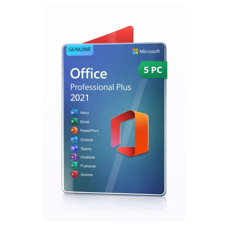 Software Microsoft Office 2021 Professional Plus - 5 PC