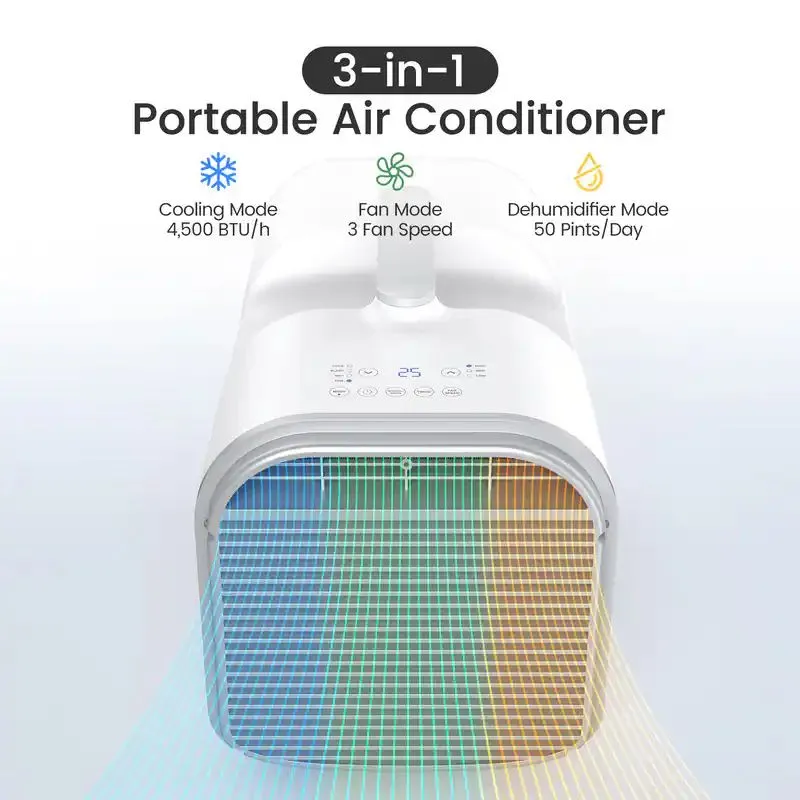Accessory GeTX Portable 12V Solar AC Air Conditioner view 3