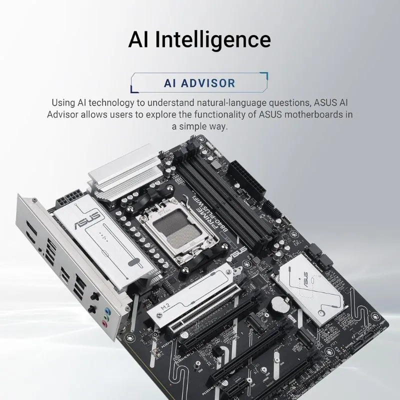 Motherboard ASUS PRIME B840-PLUS WIFI AMD AM5 - Black view 4