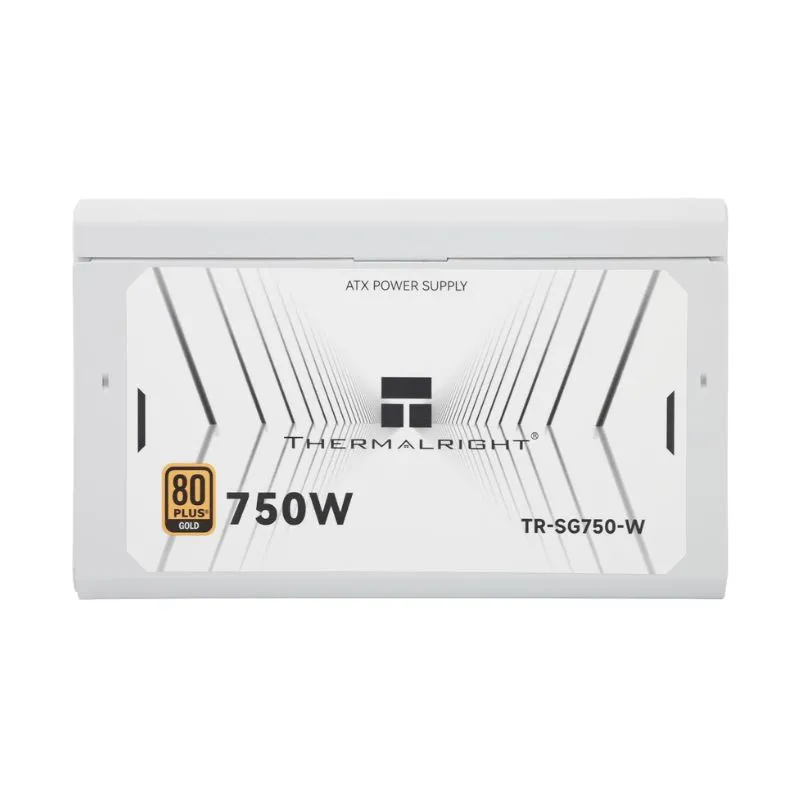Power Supply Thermalright SG-750-W 750W 80+ Gold Non-Modular Power Supply - White view 3