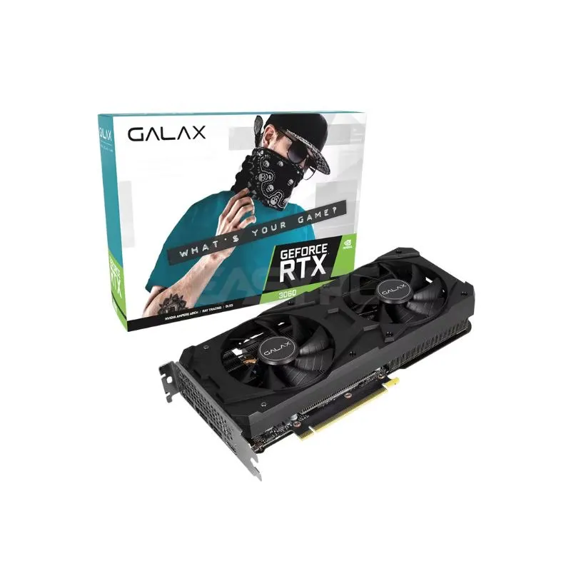 Graphics Card GALAX NVIDIA GeForce RTX 3060 1-Click 12GB GDDR6 OC