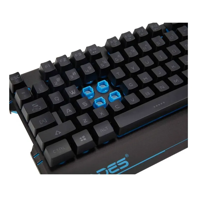 Keyboard SADES KB104S RGB Gaming Keyboard - Black view 3