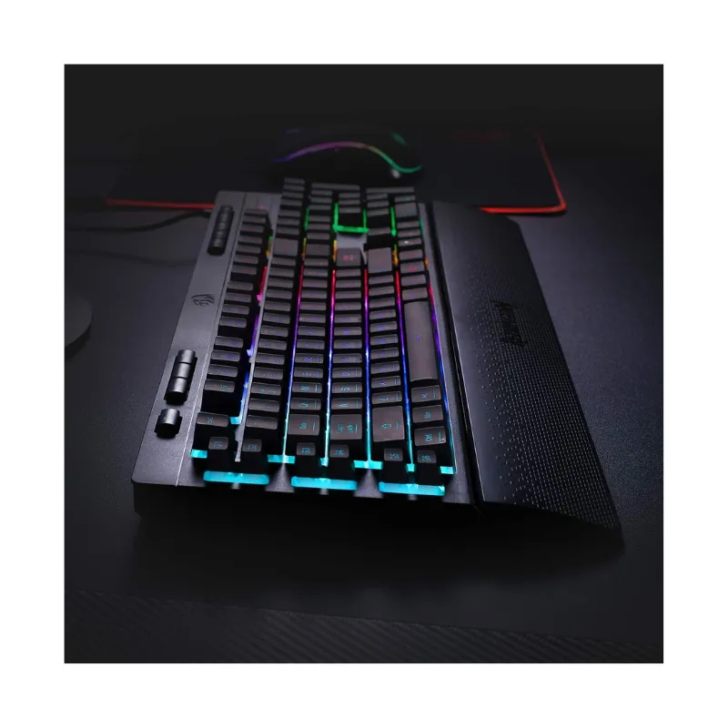 Keyboard Redragon K512 SHIVA RGB - Black Wired Gaming view 4