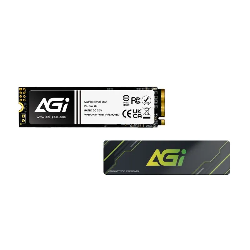 Storage AGI AI298 2TB PCIe NVMe M.2 Gen3 SSD view 3