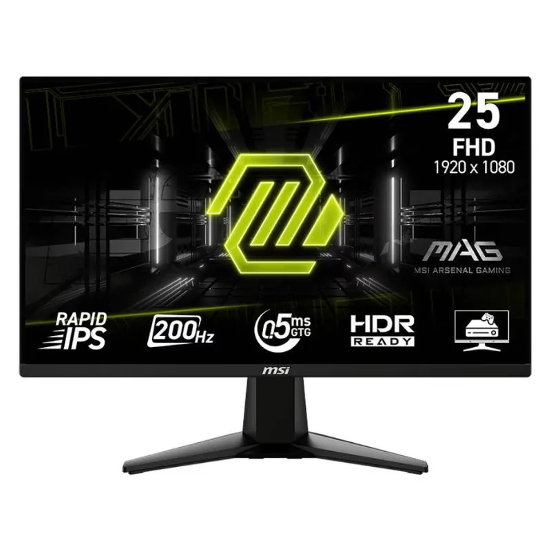 Monitor MSI MAG 255F E20 25-inch 1920 x 1080 (FHD) 200Hz Gaming - Black