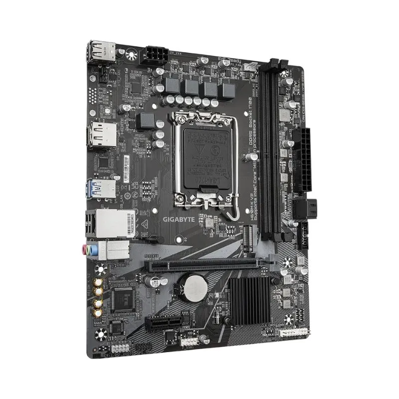 Motherboard Gigabyte H610M K V2 DDR5 LGA1700 Micro-ATX Motherboard view 2