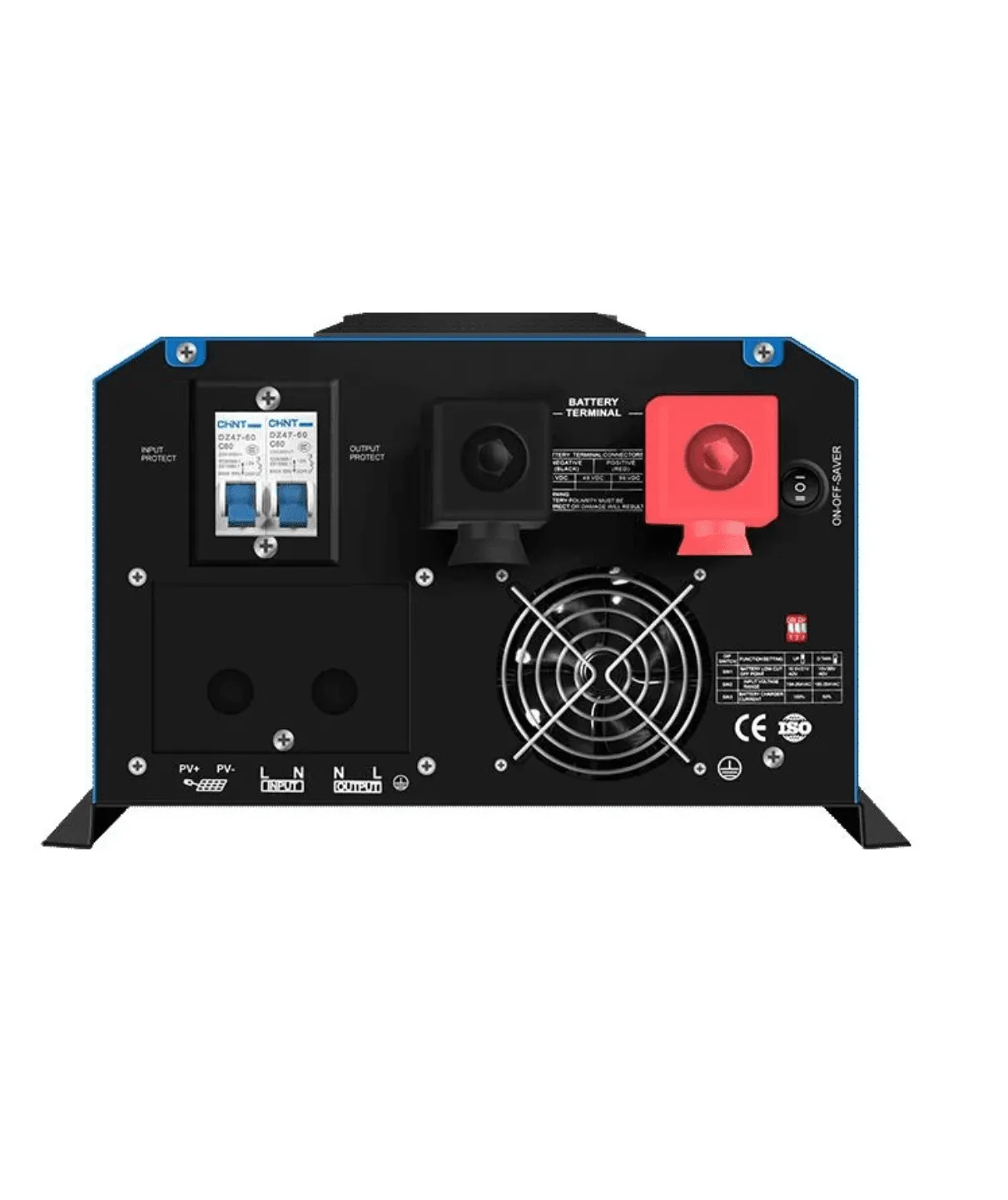UPS GeTX Solar Inverter Pure Sine Wave 8000W 10000Va -48Vdc With 60A MPPT Controller GXV-10000 view 3