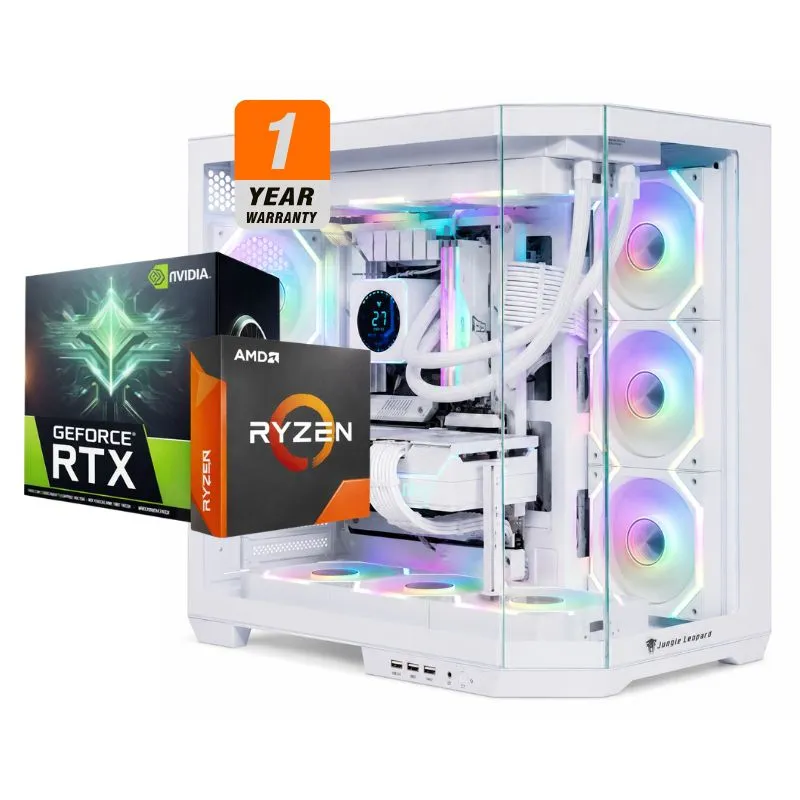 Desktop Arctic Signal Gaming PC - Intel Core Ultra 5 225F, Palit RTX 5060 Ti White OC 16GB, ANACOMDA 32GB DDR5-6000 White (2x16GB), AGI AI828 1TB NVMe Gen4