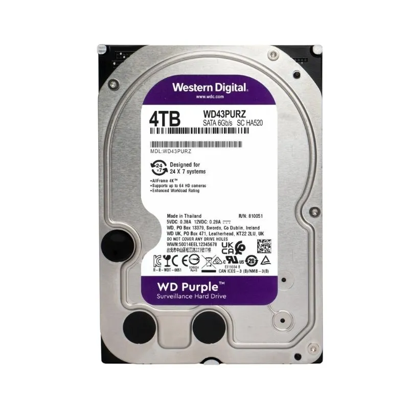 Webcam WD Purple 4TB Surveillance Hard Drive alternate