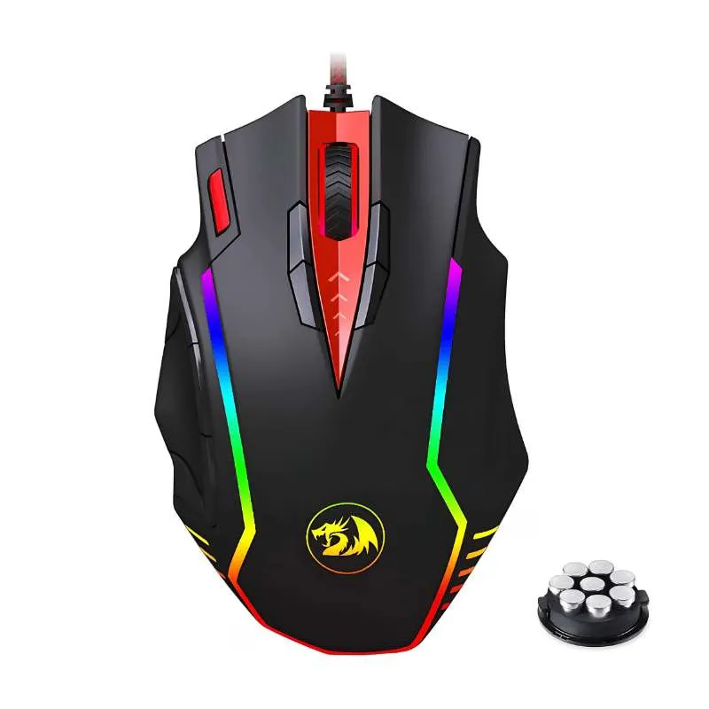Mouse Redragon Samsara M902 RGB Gaming Mouse, 12400 DPI, 19 Programmable Buttons, Black