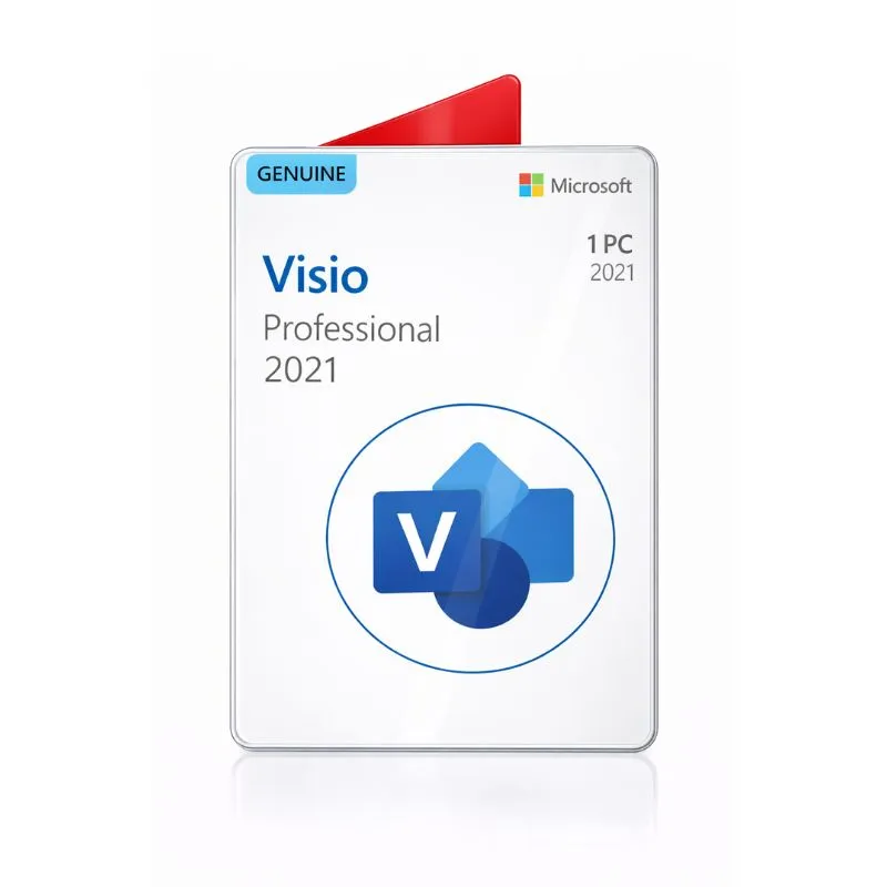 Software Microsoft Visio 2021 Professional - 1 PC