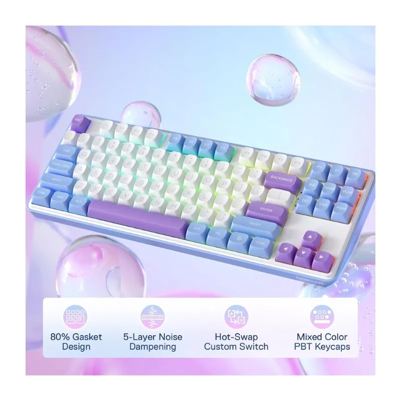 Keyboard Redragon STAR BLADE PRO K707WBP Wireless Gaming view 2