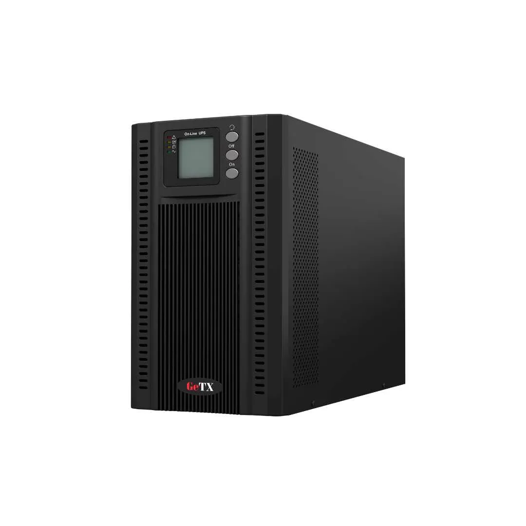 UPS GETX 3000VA/2700W Online UPS with full digital control and 6 Build-in Batteries - GXK-1-3-CO