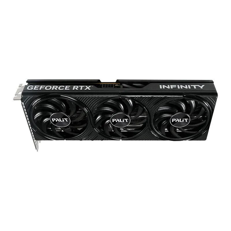 Graphics Card Palit GeForce RTX 5060 Ti Infinity 3 OC 16GB GDDR7 Graphics Card - Black view 4