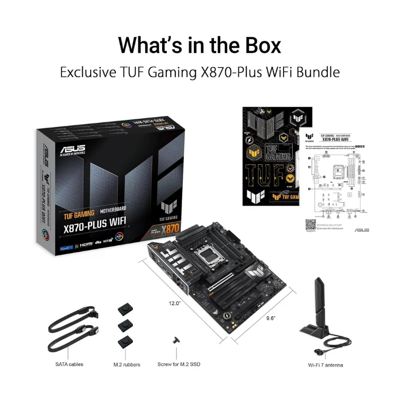 Motherboard ASUS TUF GAMING X870-PLUS WIFI Motherboard view 4