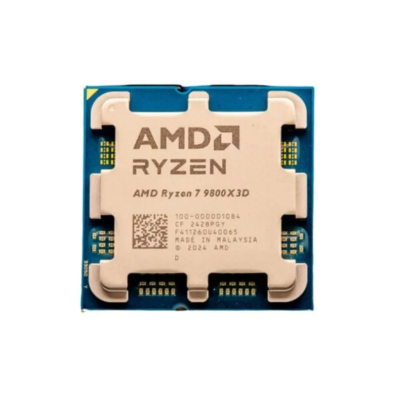 CPU AMD RYZEN 7-9850X3D AM5 Desktop Processor - Tray view 3