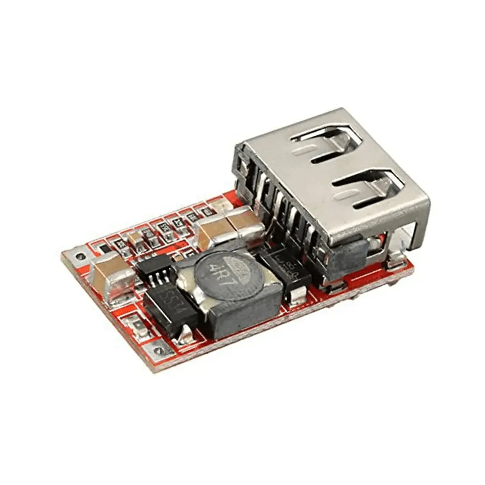 Accessory DC 6-24V 12V/24v to 5V USB Output Charger Step Down Power Module Mini DC-DC Step Up Boost Module Power Adjustable Buck Converter view 2