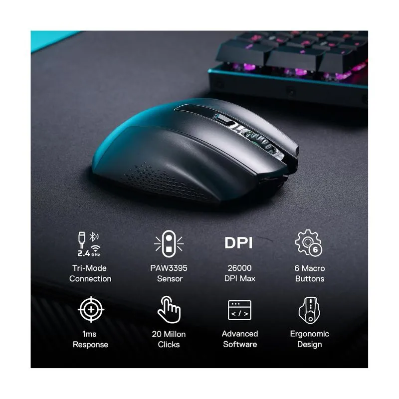 Mouse Redragon M994 WOKI Wireless Gaming view 2