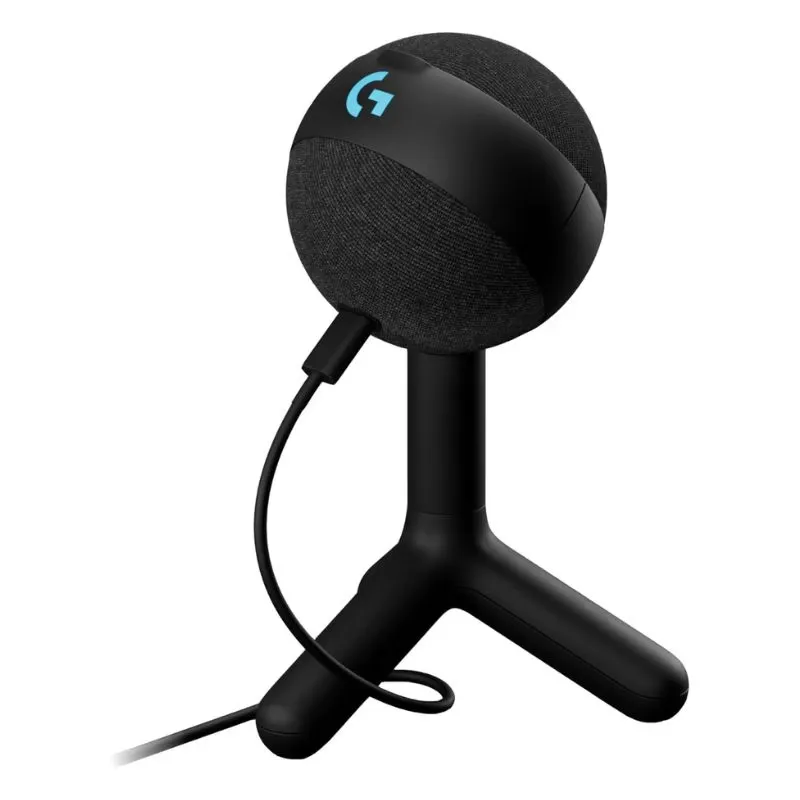 Microphone Logitech Yeti Orb Condenser RGB - Black