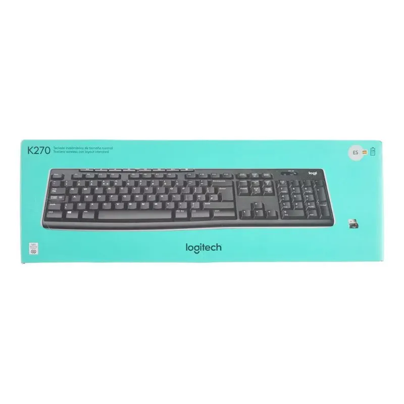 Keyboard Logitech K270 Wireless Keyboard - Black view 4
