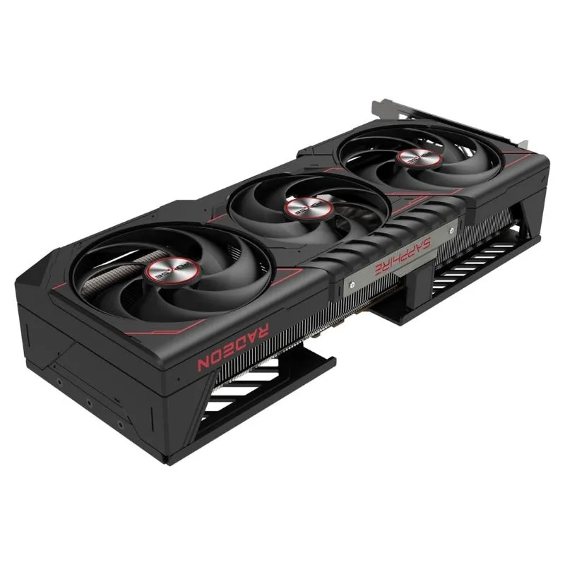 Graphics Card Sapphire Pulse AMD Radeon RX 9070 XT Gaming OC 16GB GDDR6 Graphics Card view 2