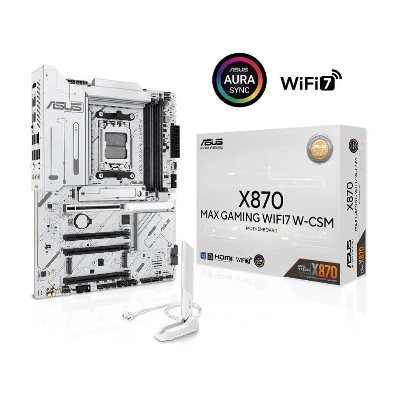 Motherboard ASUS X870 MAX WIFI7 Motherboard view 4