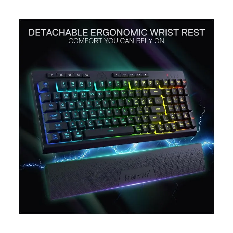 Keyboard Redragon SHIVA K515 Pro Wireless Gaming view 3