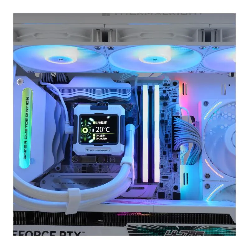 Cooler Thermalright Frozen Warframe 360 SE ARGB Liquid Cooler - White view 4