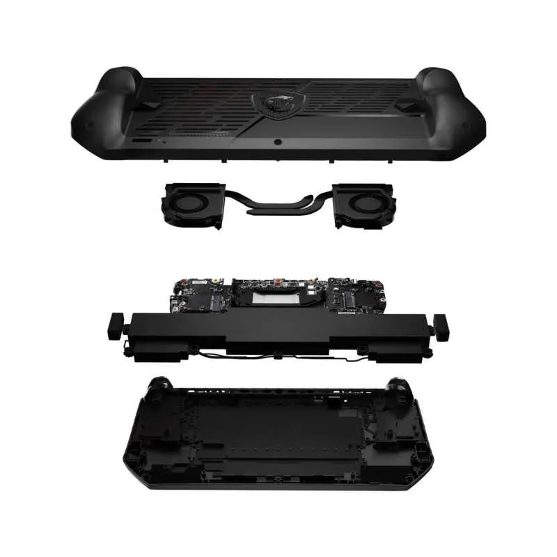 Storage MSI CLAW Gaming Handheld - Intel Ultra 7-155H, 16GB RAM, 512GB SSD, 7″ FHD, MicroSD, Thunderbolt 4, Win 11 Home view 4