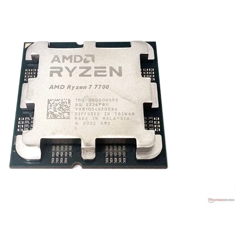CPU AMD Ryzen 7-7700 AM5 Desktop Processor - Tray view 3