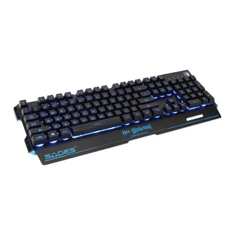 Keyboard SADES KB104S RGB Gaming - Black alternate