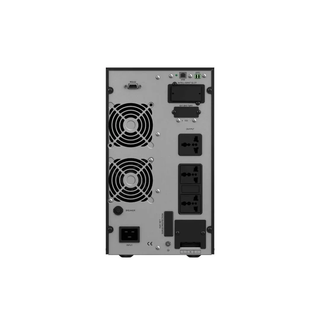 UPS GETX 3000VA/2700W Online UPS with full digital control and 6 Build-in Batteries - GXK-1-3-CO view 3