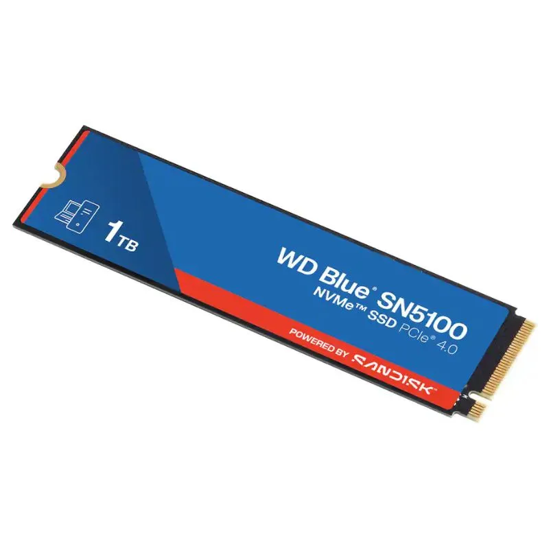 Storage WD Blue SN5100 1TB PCIe Gen4 NVMe M.2 SSD alternate