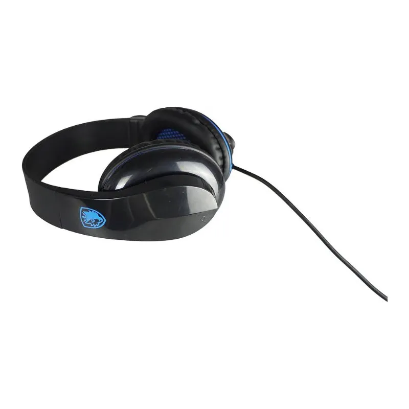 Headset Sades T-Power SA-701 Gaming Headset Wired - Black/Blue view 3