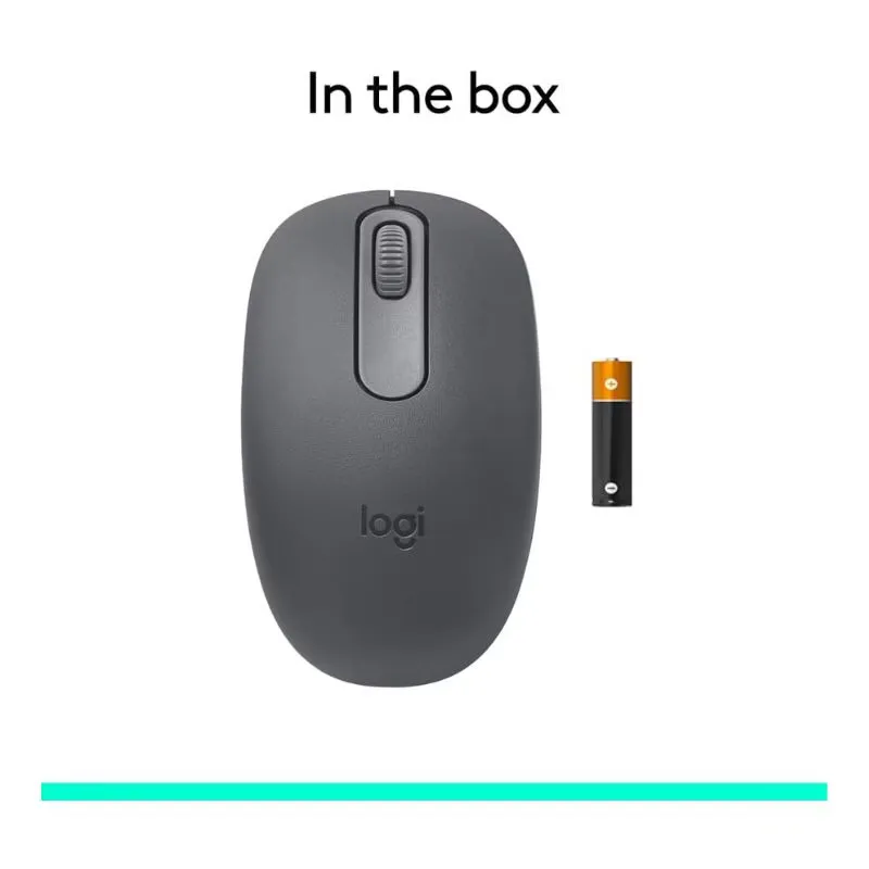 Mouse Logitech M196 Bluetooth Wireless Mouse - Black view 5