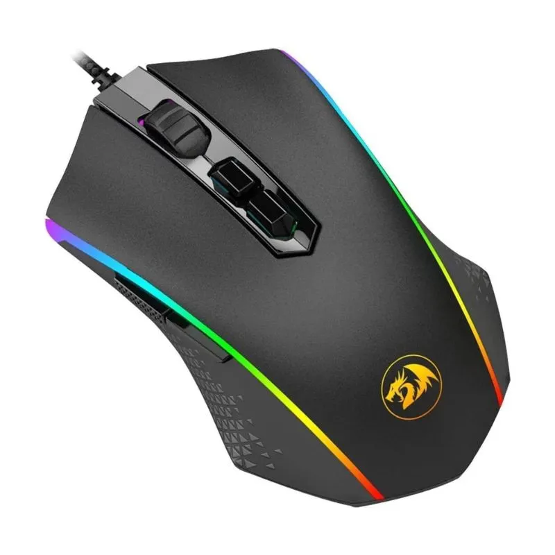 Mouse Redragon M710 MEMEANLION CHROMA, Gaming Mouse, RGB backlight - Black view 4