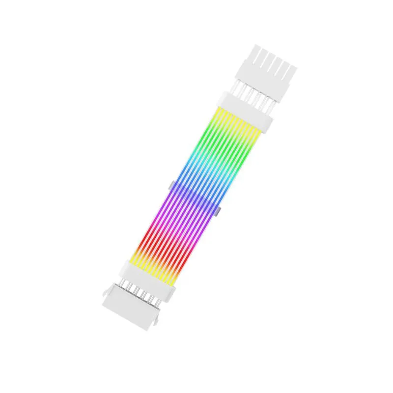 Accessory DarkFlash LG-03 ARGB Power Supply Extension Light Glow Cable - White alternate