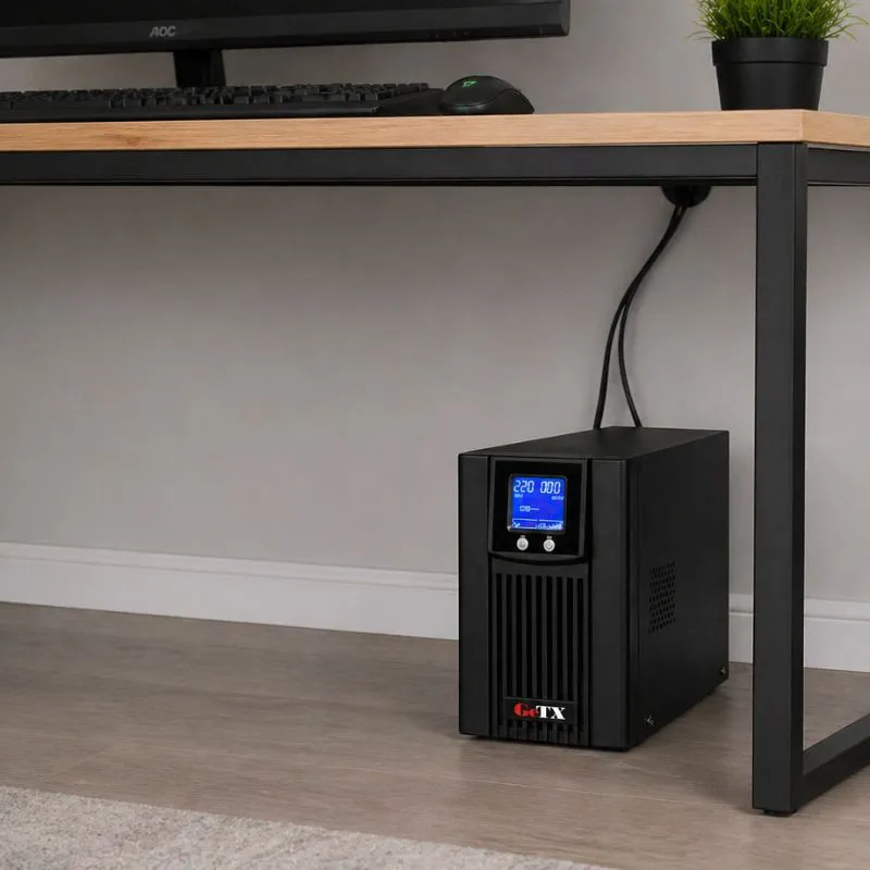 UPS GeTX GXT-1000-CO 1000VA/800W Online UPS view 3